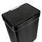 Honey Can Do 50L Black Stainless Steel Trash Can w/ Motion Sensor